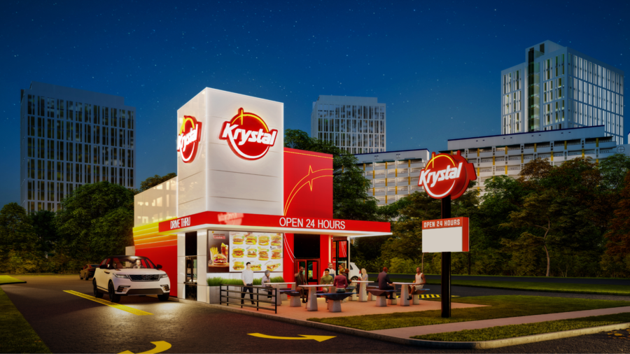Krystal Unveils New Restaurant Prototype in Atlanta Hometown