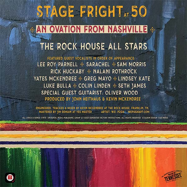 Grammy® Winner Kevin McKendree and Co-Producer John Heithaus announce the release of STAGE FRIGHT at 50 – An Ovation from Nashville