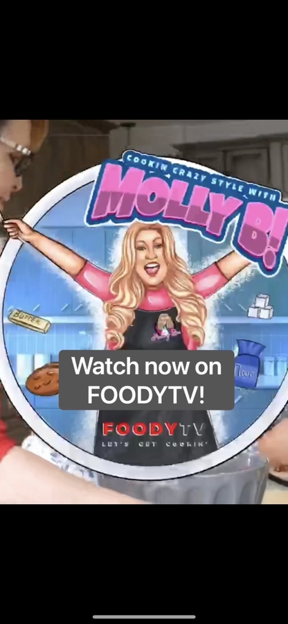 Cooking Crazy Style With Molly B Featuring Sarah Palin on FOODY TV!
