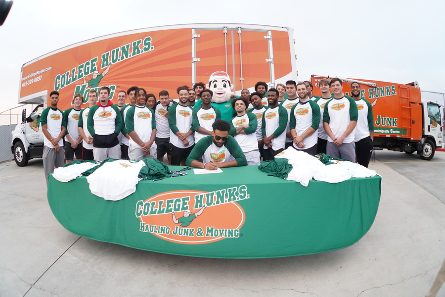 San Diego State Football Team Receives Sponsorship from College HUNKS Hauling Junk and Moving®