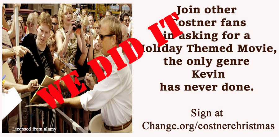Fans Petition Gets Kevin Costner’s Attention