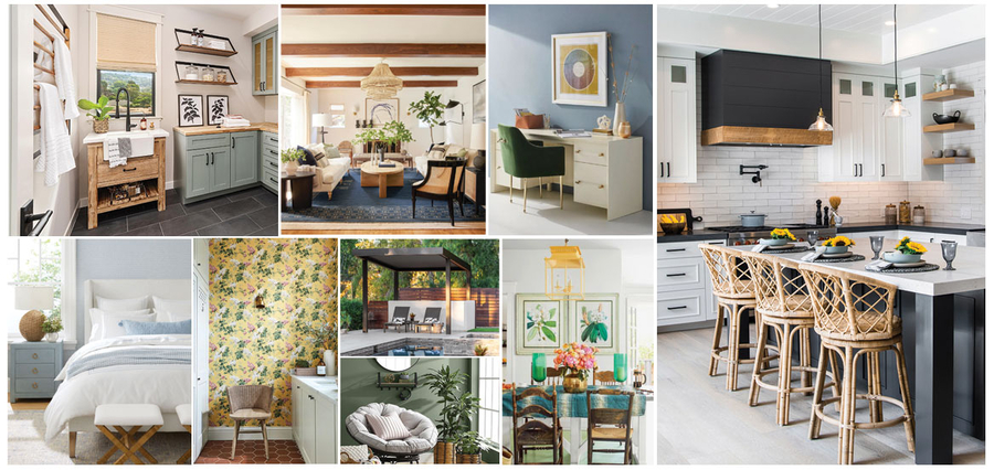 Top 10 Design Trends for 2022: Jackson Design and Remodeling Predicts 70s Style, Green Galore, and Nature-Inspired Elements