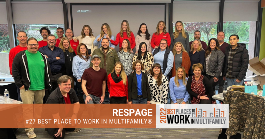 Respage Again Named One Of Top 50 Places To Work In Multifamily