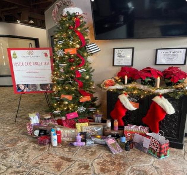 Salon & Spa Galleria in Good Cheer Over Turnout for Foster Care Angel Tree