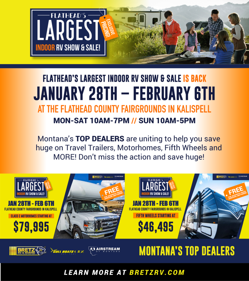 Flathead’s Largest Indoor RV Show and Sale