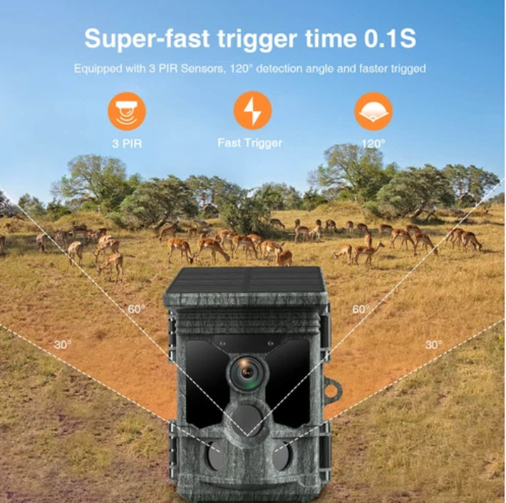 Campark T180 Solar Powered Trail Camera Worth the Money (2022)