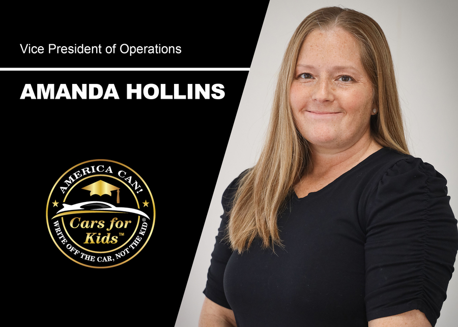 Amanda Hollins Announced as Vice President of Operations for Cars for Kids
