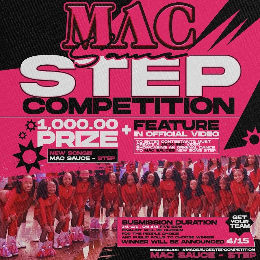 Mac Sauce Celebrates Her New EP ‘Princess Diaries’ by Offering a $1000 Prize to the Winner of the Mac Step Competition