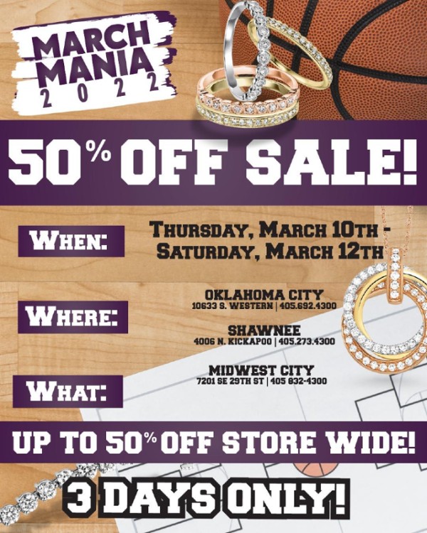 Save on Designer Jewelry at Huntington Fine Jewelers’ Annual March Mania Event