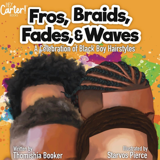 Hey Carter! Books Announces Launch of New Book Fros, Braids, Fades & Waves On National Haircut Day