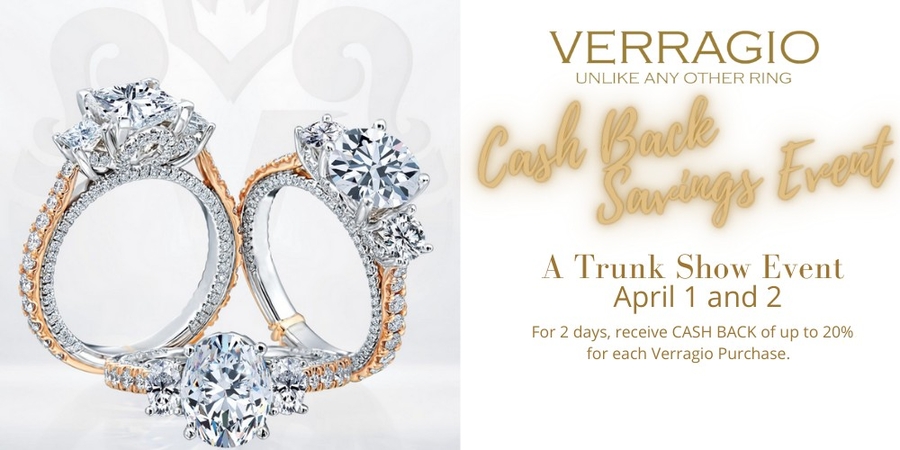 2-Day Verragio Trunk Show Happening Only at Adlers Jewelers