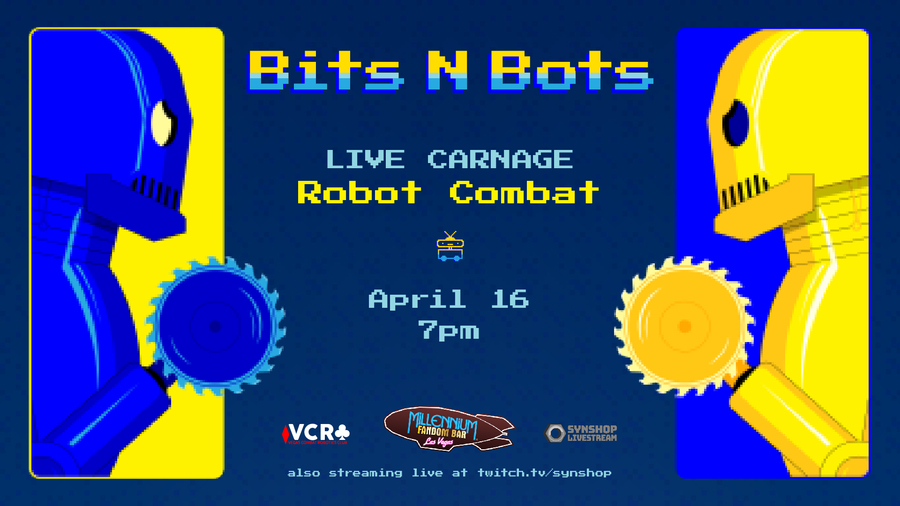 Millennium Fandom Bar to Host Robot Combat Event: ‘Bits & Bots’ Bar Brawl in Las Vegas