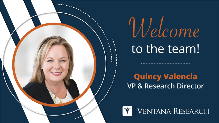 Ventana Research Introduces New Expertise and Leadership to Analyst Team