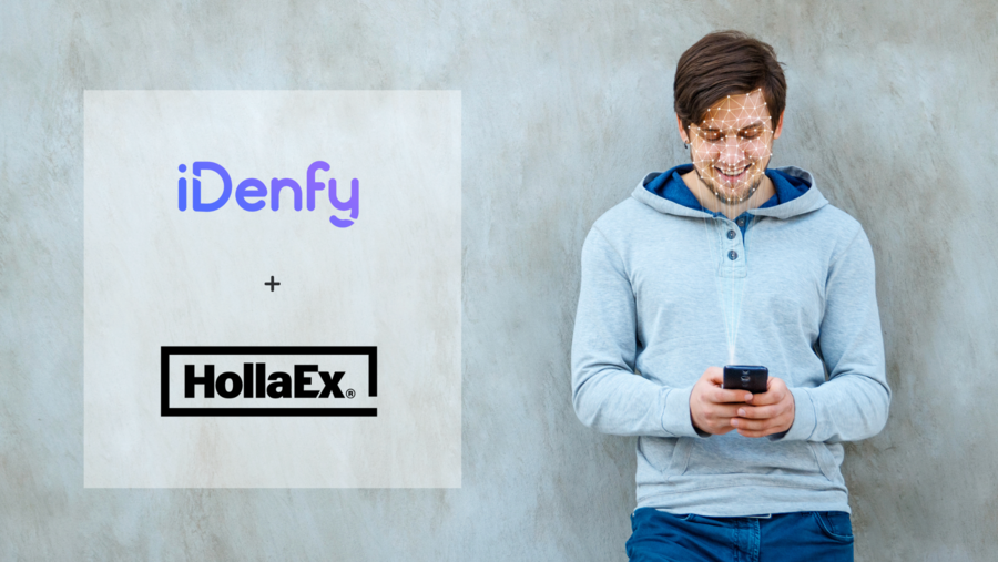 A Safer Way to Enter the Blockchain World: iDenfy Will Help Onboard HollaEx Customers