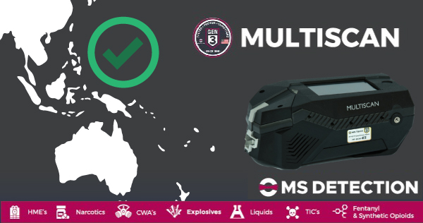 MS Tech Announces that its Detection Division Completed Shipments, Installation and Training Programs of its EXPLOSCAN and DUOSCAN Detection Systems Across Africa and South-East Asia