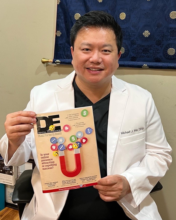 Smile Makeover Expert: Dr. Michael J. Wei Published in Dental Economics Magazine
