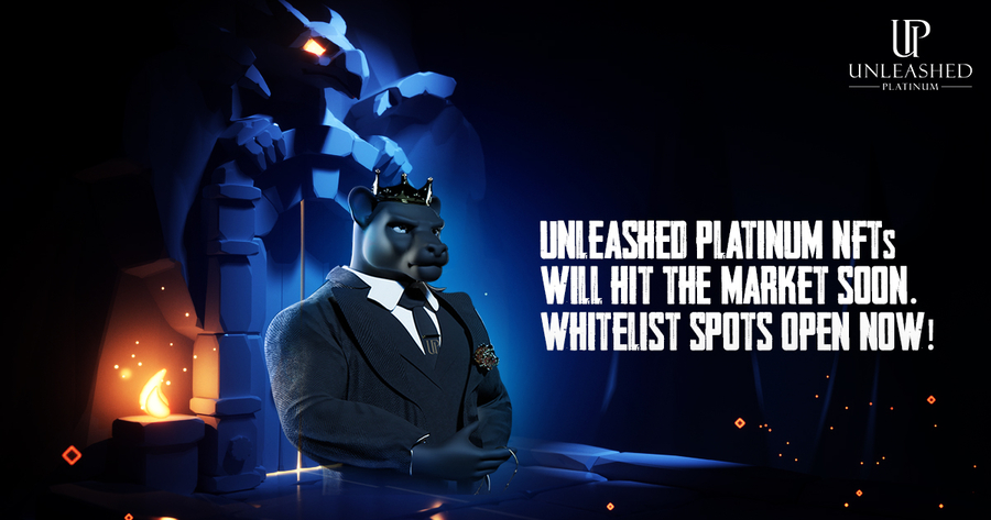 Unleashed Platinum NFTs will Hit the Market Soon. Whitelist Spots Open Now!