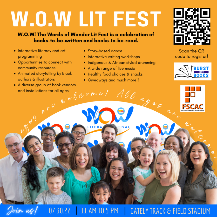 Burst Into Books Presents W.O.W. Literary Festival