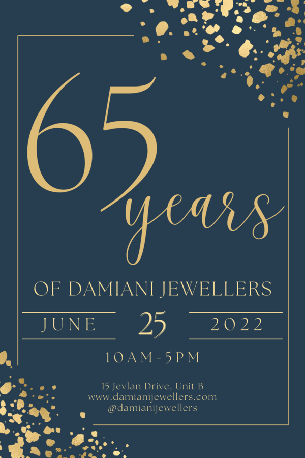 Party with Damiani Jewellers for Their 65th Anniversary