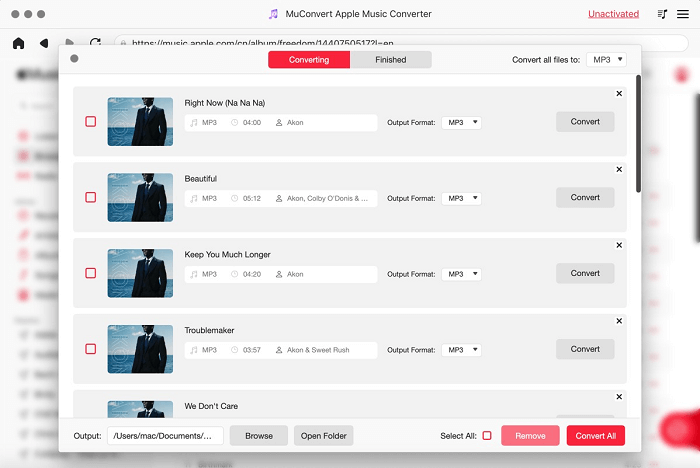 Built-in Apple Music Web Player Added in MuConvert Apple Music Converter Latest Version