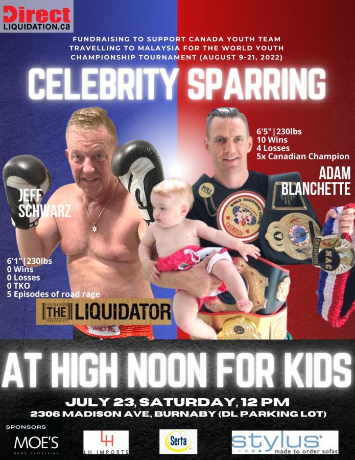 Celebrity Sparring with Jeff “The Liquidator”