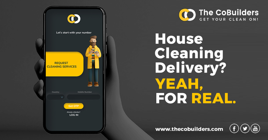 “An app every household should have:” CEO, The CoBuilders – A House Cleaning Delivery App