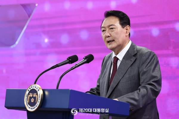 [Pangyo Tech] President Yoon visits Pangyo Information Protection Cluster