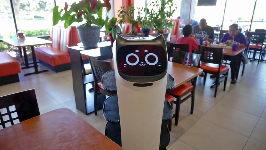 Navia Robotics Service Robots Deployed at Blooming Vietnamese Cuisine in Cerritos