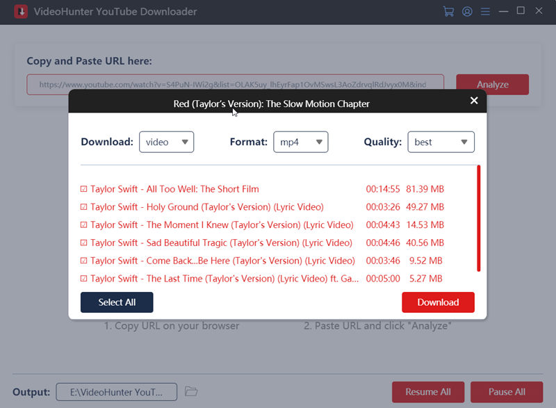 VideoHunter YouTube Downloader Released – Freely Download YouTube Playlists in 8K