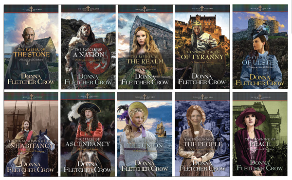 Bestselling Author Donna Fletcher Crow Announces Completion Of 10-Volume Celtic Cross Series With The Release Of Epoch 10, The Dawning Of Peace, Of Dreamers And Designers