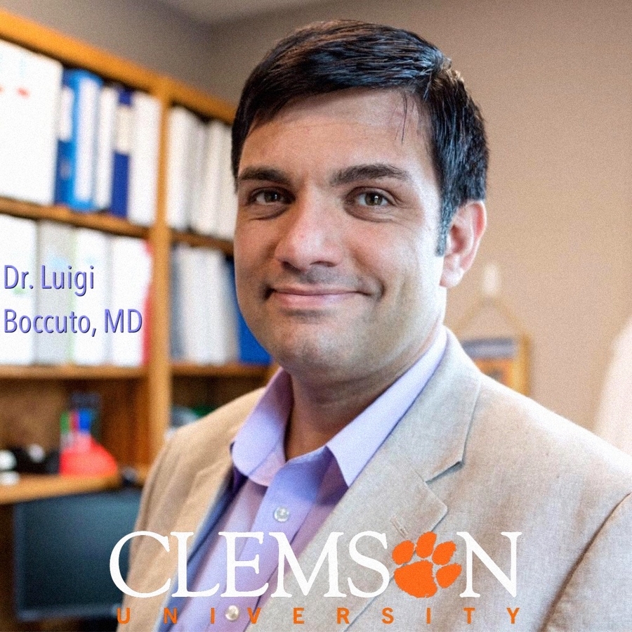 Clemson’s Dr. Luigi Boccuto, MD Leads His Field Into the Future of Medical Genetics, Urges Students to Find Their Inner Flame 