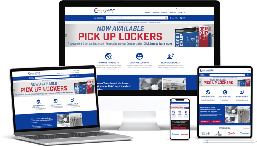 Century HVAC Distributing Improves Automation and Visibility with B2B eCommerce Platform
