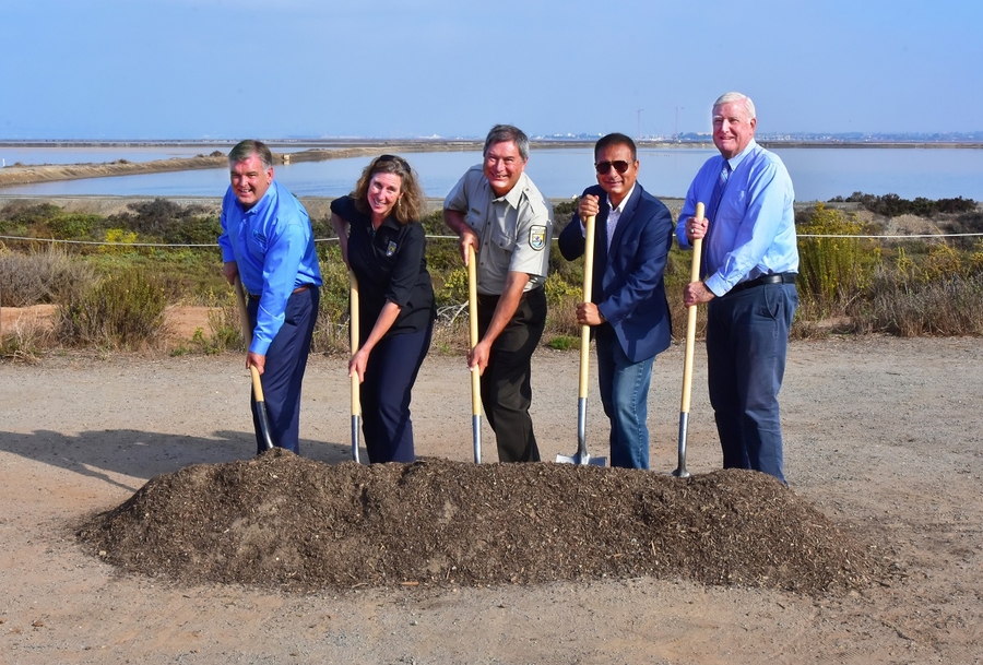 Poseidon, U.S. Fish and Wildlife Service Break Ground on 125-Acre Otay River Estuary Restoration Project