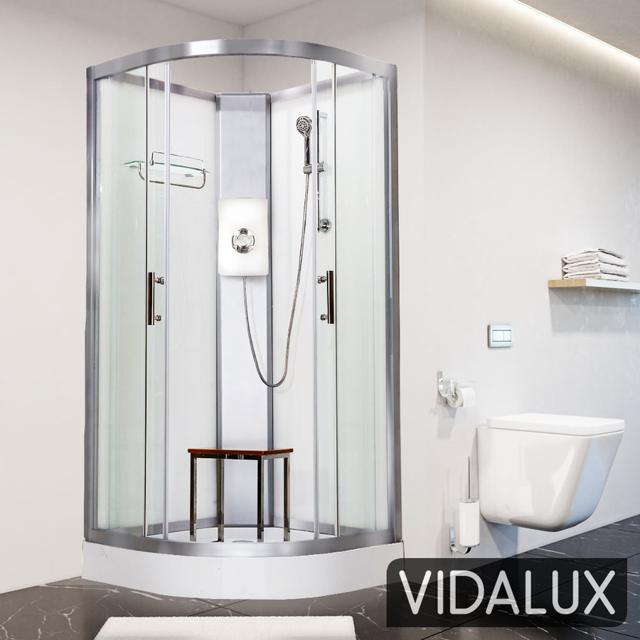Go Electric With Vidalux’ New Range of Electric Shower Pods