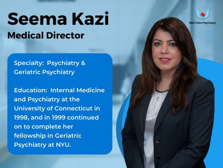 Dr. Seema Kazi: From Psychiatrist to Medical Director