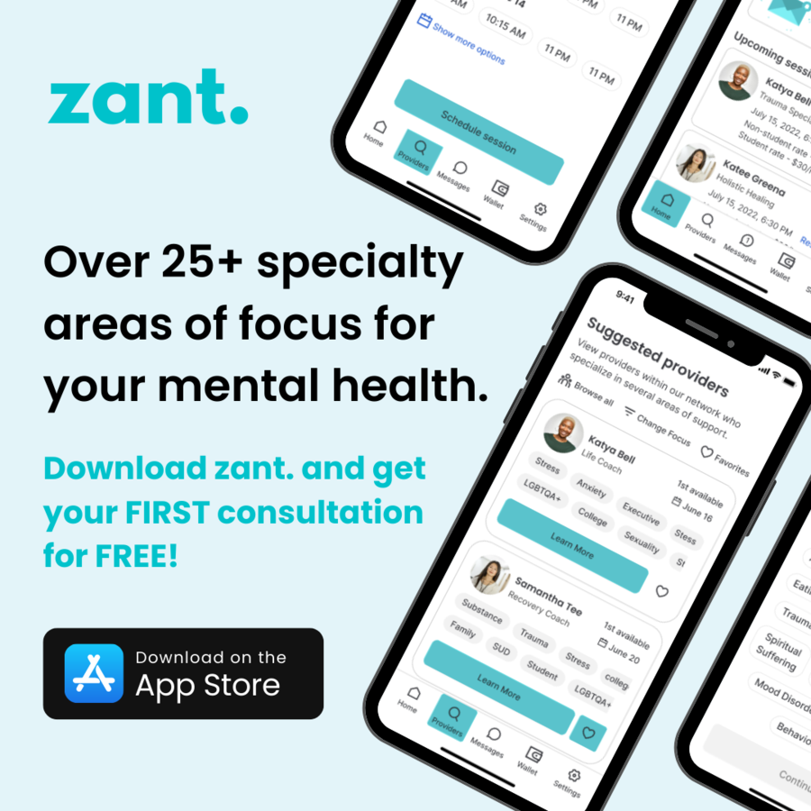 zant. Welcomes Joy Kone to a Platform of Accessible, Low-cost Mental Health Services