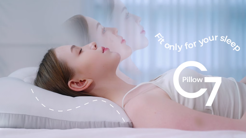 C7 PILLOW: Breathable & Comfortable Sleep in the Air