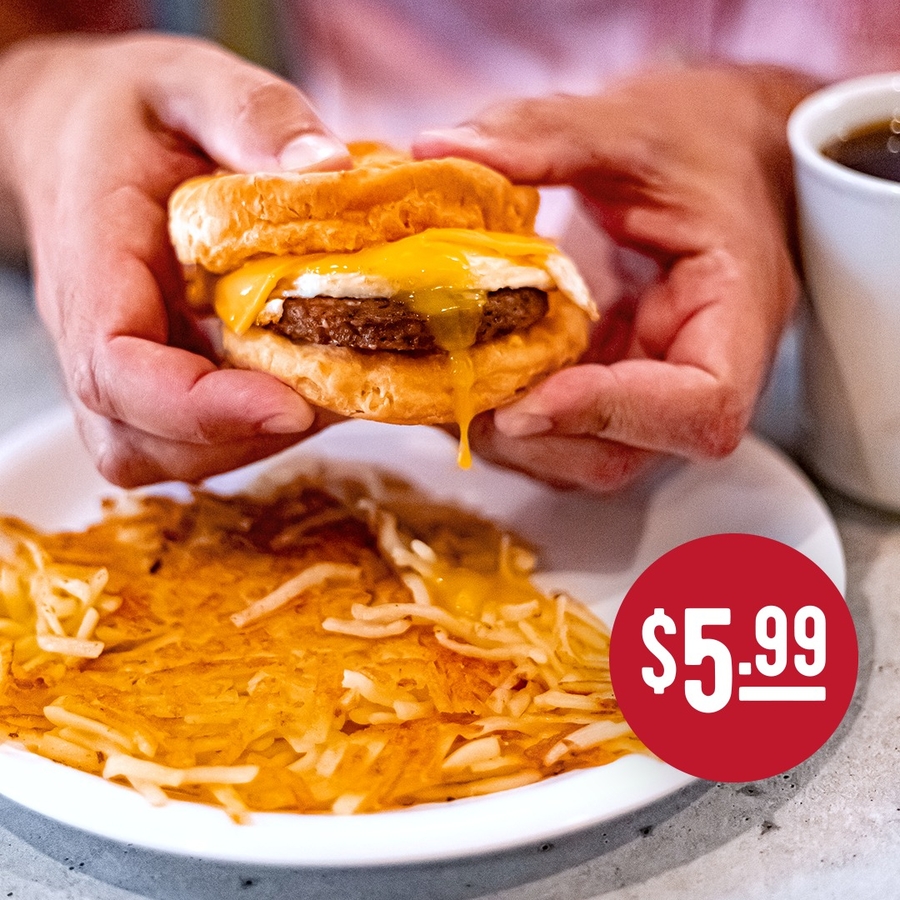 Huddle House Kicks Off the New Year with $5.99 Down Home Combos