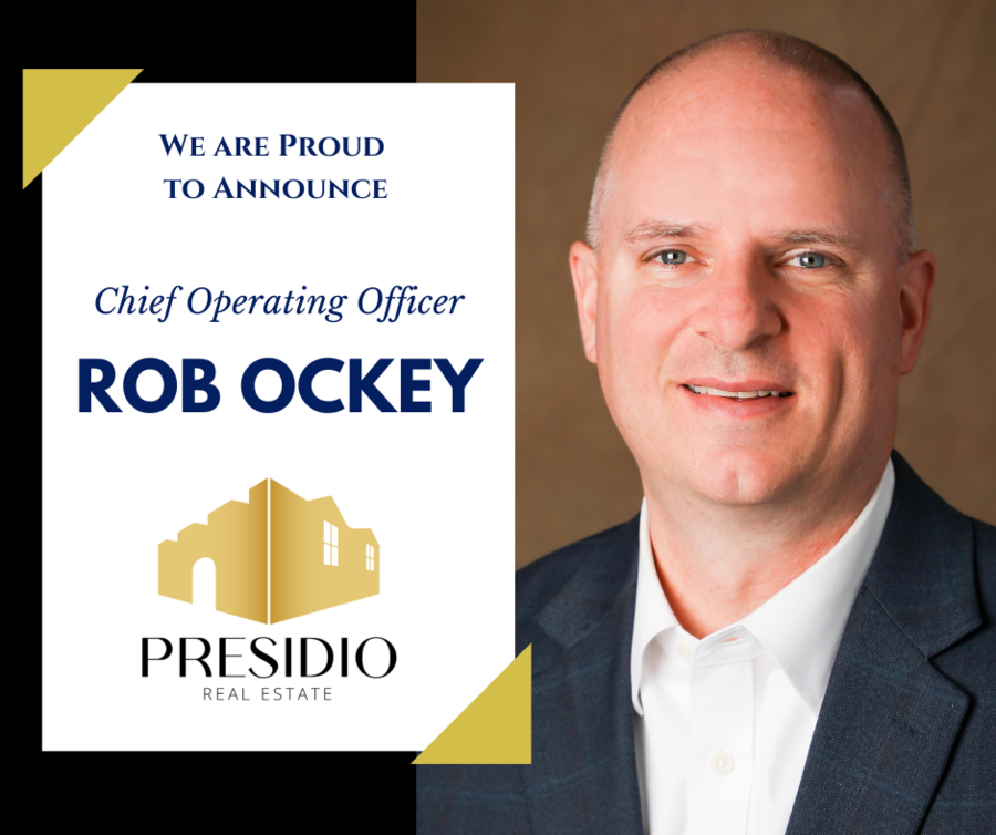 Presidio Real Estate Company Hires Industry Titan Rob Ockey