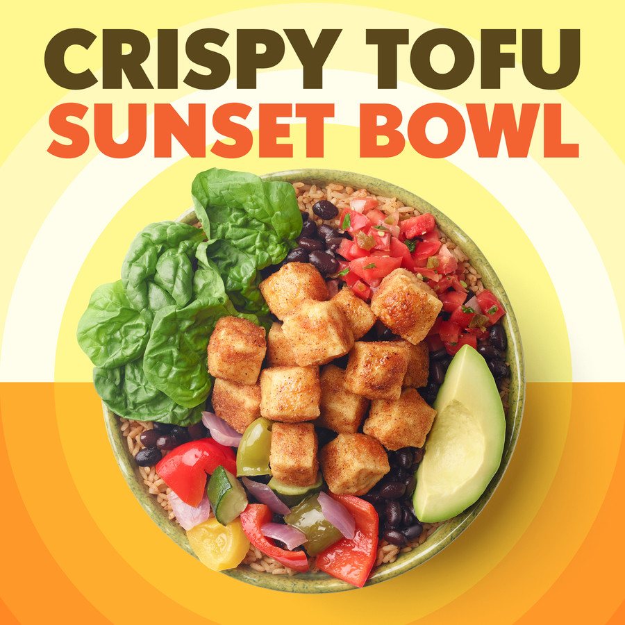 California Tortilla Features Sunset Bowl With Crispy Tofu for a Limited Time