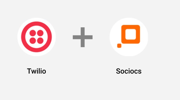 Sociocs as a Twilio front-end helps with two-way SMS and personalized bulk SMS / text messaging