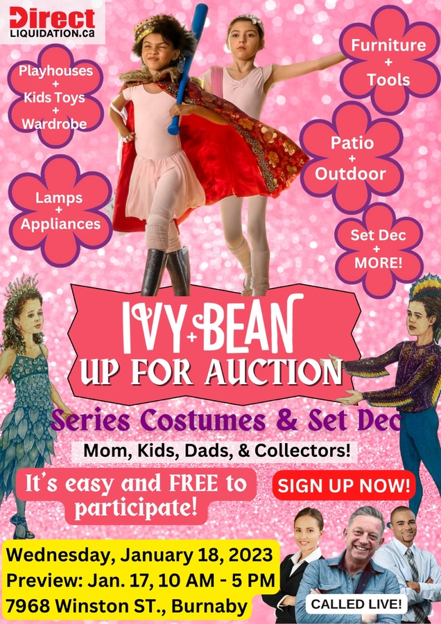 Ivy + Bean: Doomed to Dance Costumes and Set Dec Up for Auction