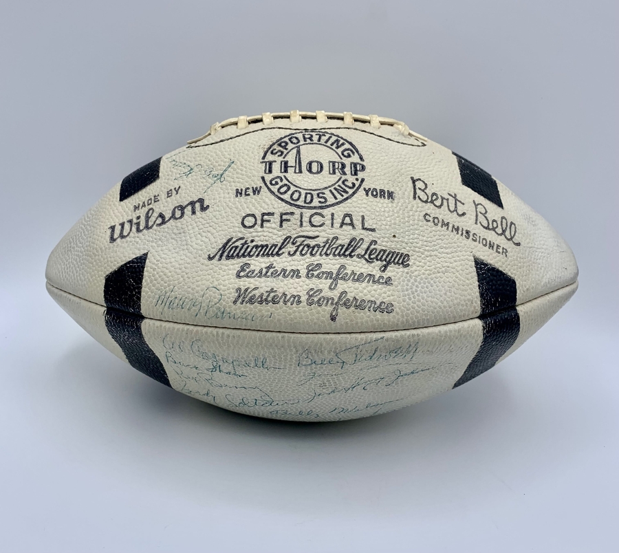 Significant Collection of Rare and Vintage NFL/AFL Footballs Acquired by Central Pennsylvania Sports Memorabilia and Appraisal Firm