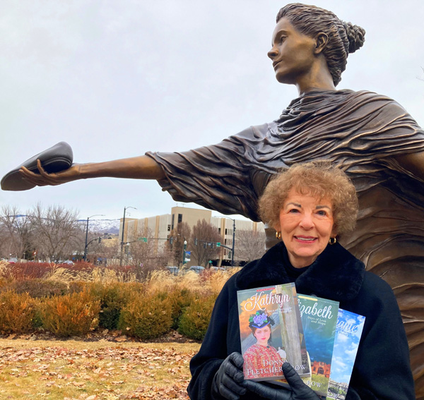 Bestselling Author Donna Fletcher Crow Finds Parallels Between Inspiring Spirit Of Idaho Women Statue Unveiled at Idaho Capitol And Her ‘Daughters Of Courage’ Trilogy