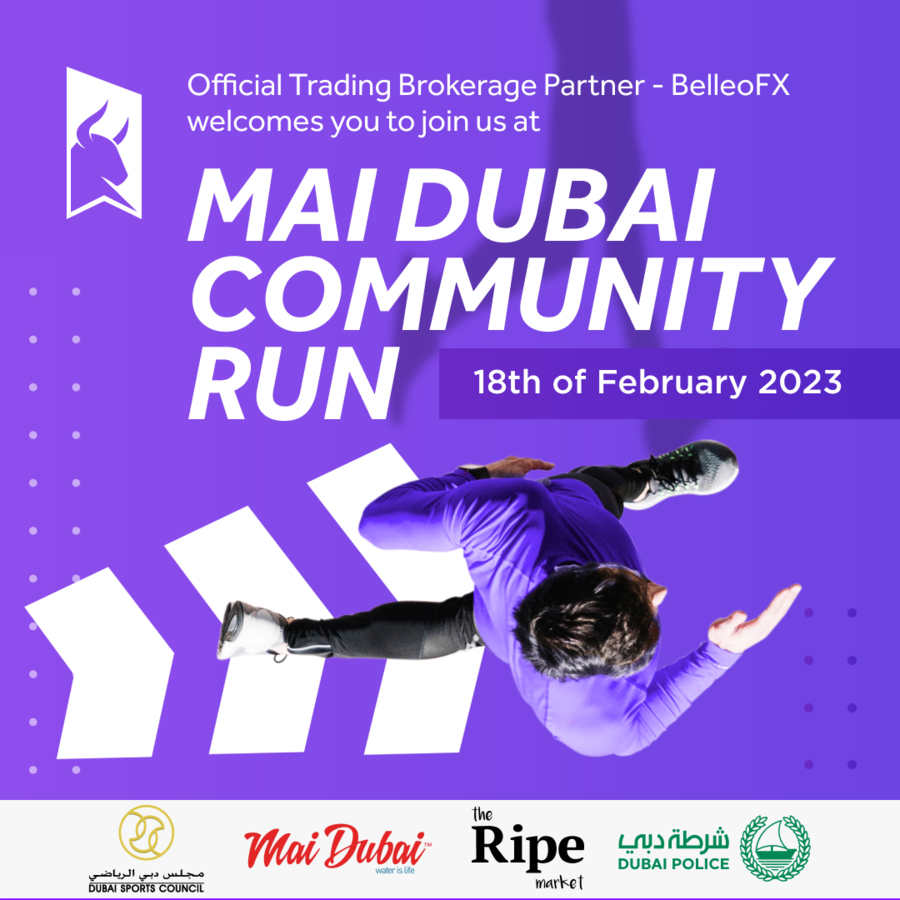 BelleoFX – The Official Trading Brokerage Partner for Mai Dubai Community Run