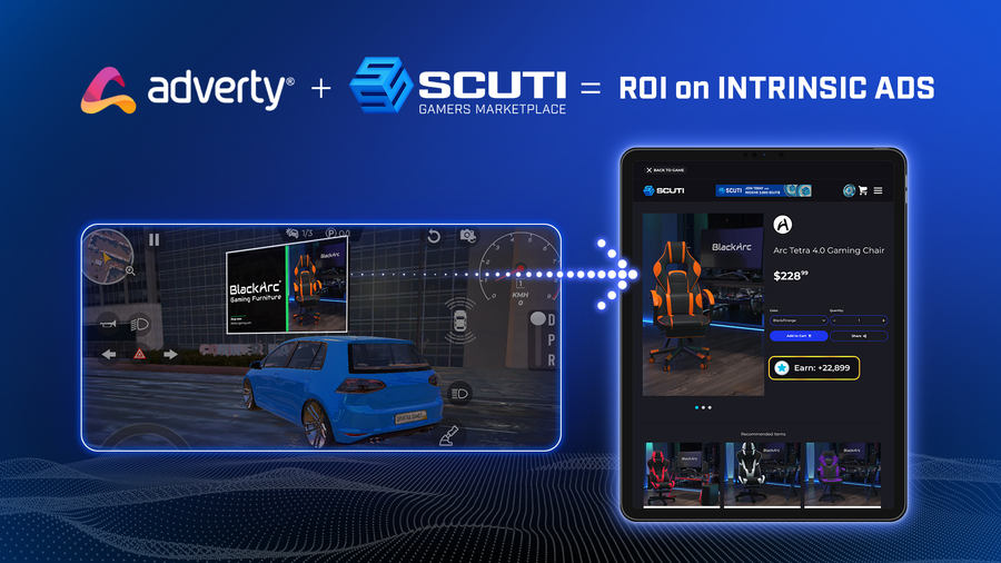 ADVERTY AND SCUTI PUT THE ROI IN IN-GAME ADVERTISING