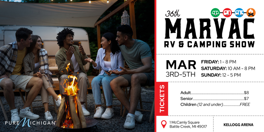 MARVAC 36th Battle Creek RV & Camping Show!