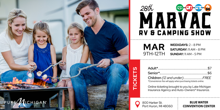 Adventure Awaits at the MARVAC 28th Port Huron RV & Camping Show