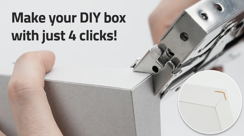 Mosery Stapler, an easy-to-use box maker is released on Kickstarter!