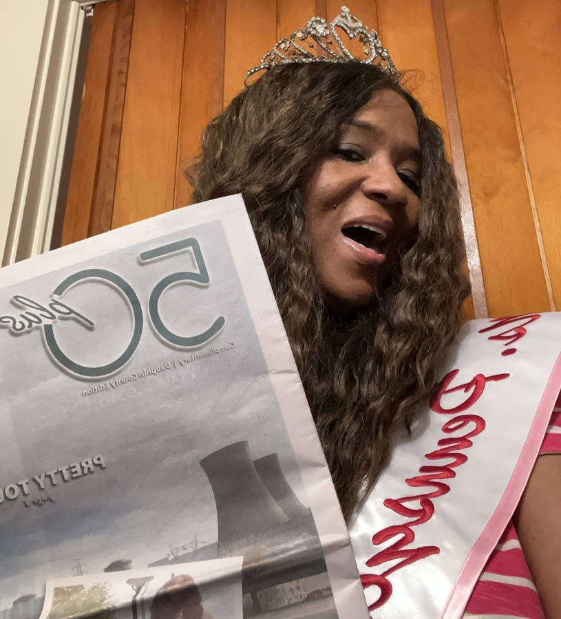 Royal Letter Recipient Maria Frisby, a Former Ms. Pennsylvania 2004 and VIP in the 2022 Penn State Homecoming Parade, on the Cover, the Cover Story and Featured in the 50plusLife Magazine
